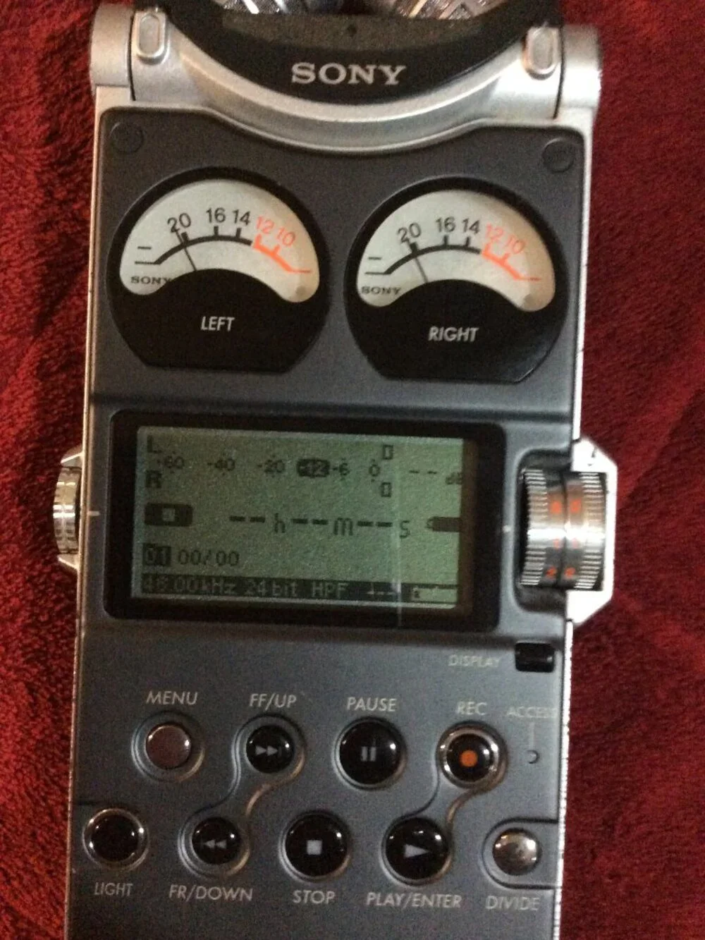 Vintage Sony's PCM-D1 Digital Audio Hand-Held Recorder 2
